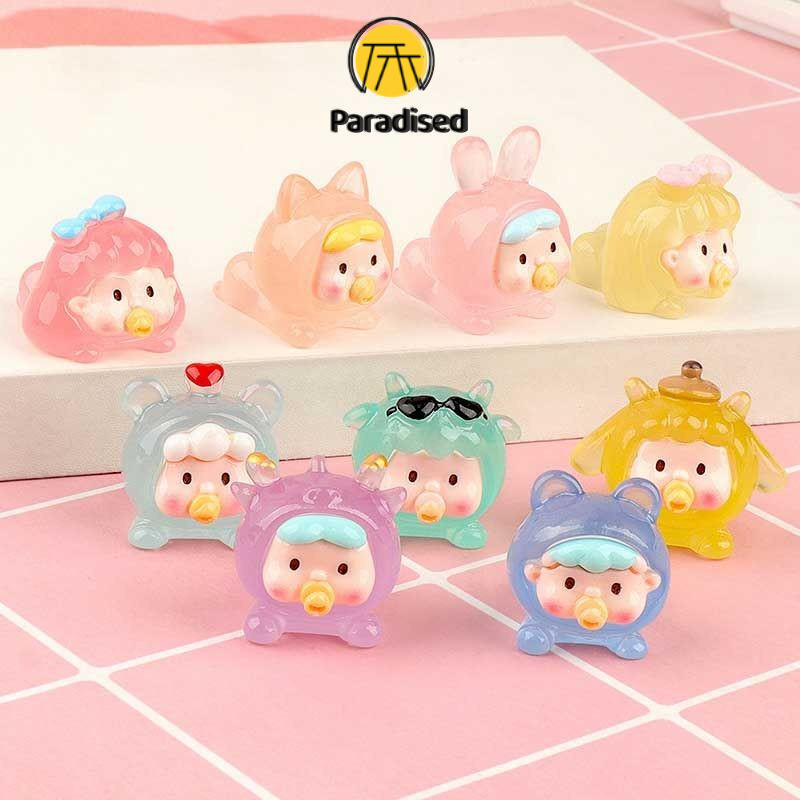 💕ของตกแต่ง ของจิ๋ว ของเล่นจิ๋ว  ของตกแต่งDiy ของตกแต่งการ์ตูนParadised