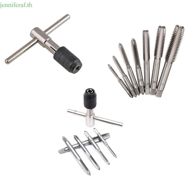 Jenniferf ปรับ T ประเภทเครื่อง Hand Tap ประแจสกรู Thread Taps Reamer คุณภาพสกรู Extractor Tap Holder Hand D