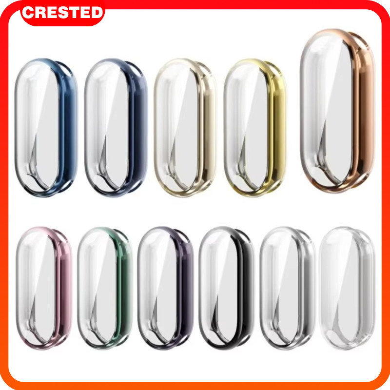 กรณี TPU for Mi Band 9 NFC กรอบป้องกันหน้าจออ่อนฝากกันชนพร้อมอุปกรณ์เสริมฟิล์ม for Xiaomi MiBand 9