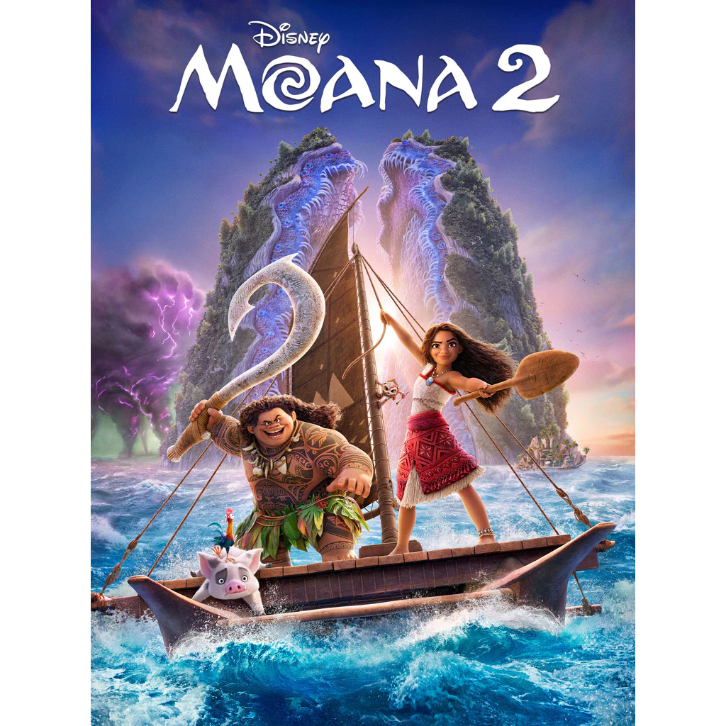 Moana 2 โมอาน่า 2 (2024) DVD หนังการ์ตูน มาสเตอร์ พากย์ไทย
