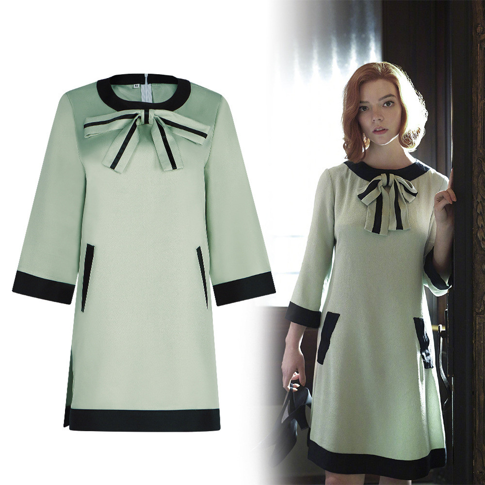 ชุดคอสเพลย์ Gambit Elizabeth Beth Harmon ของ Queen BML2