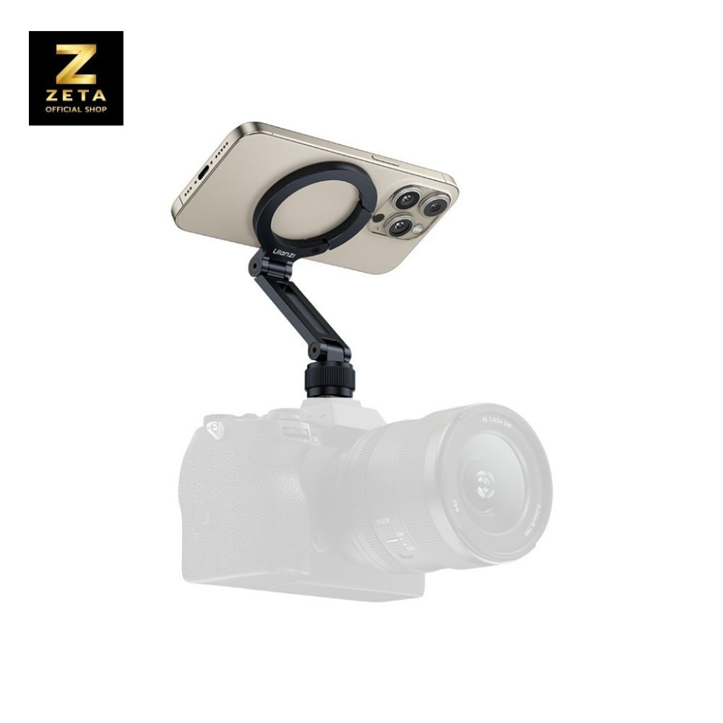 Ulanzi MA07 Maglock 1/4 Cold Shoe Phone Mount ขายึดแบบ แบบ MagS afe รองรับ Cold Shoe และเกลียว 1/4