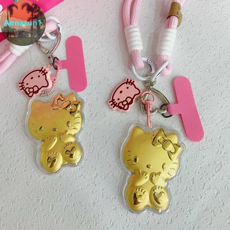 Annasun Universal โทรศัพท์มือถือ Lanyard สายคล้องการ์ตูนแหวนโซ่พร้อมสายรัดข้อมือแพทช์โทรศัพท์มือถือที่ถอดออกได้ TH - รูปที่ 7