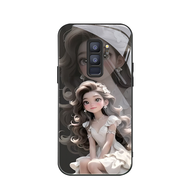 สําหรับ Samsung Galaxy S9+& Samsung S9 Plus , สาวสวย, บุคลิกภาพอินเทรนด์, เคสป้องกันโทรศัพท์ป้องกันการตก