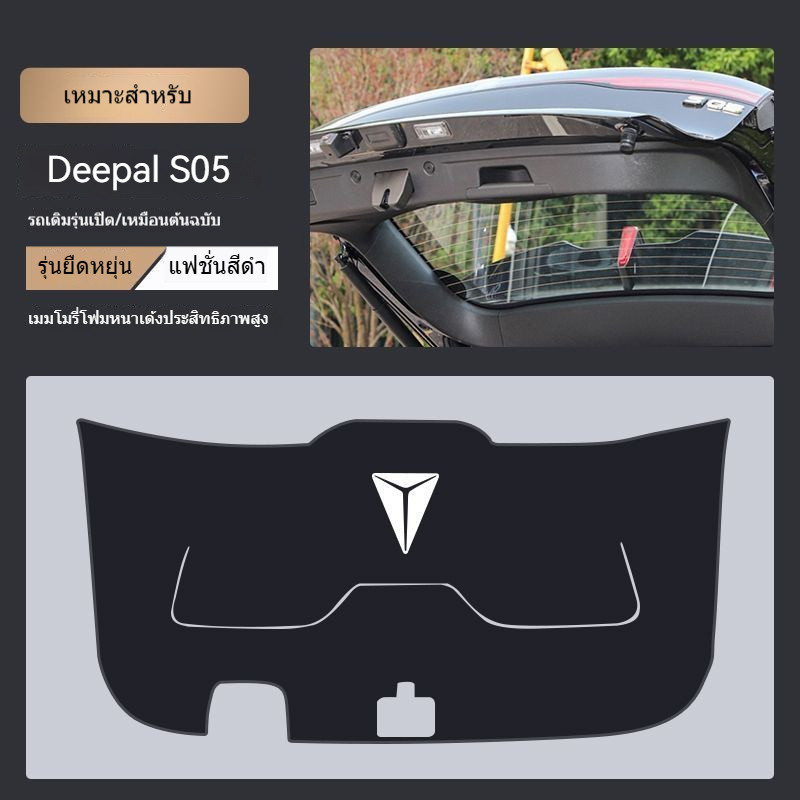 เหมาะสําหรับแผ่นกันชนกระเป๋า Deepal S05, วัสดุหนัง, กระดานข้างก้นแผงประตูรถ, รอยขีดข่วนและแผ่นกันชนดัดแปลงอุปกรณ์ตกแต่งภายในผลิตภัณฑ์ Deepal S05 ผลิตภัณฑ์ตกแต่งลําตัว - รูปที่ 3
