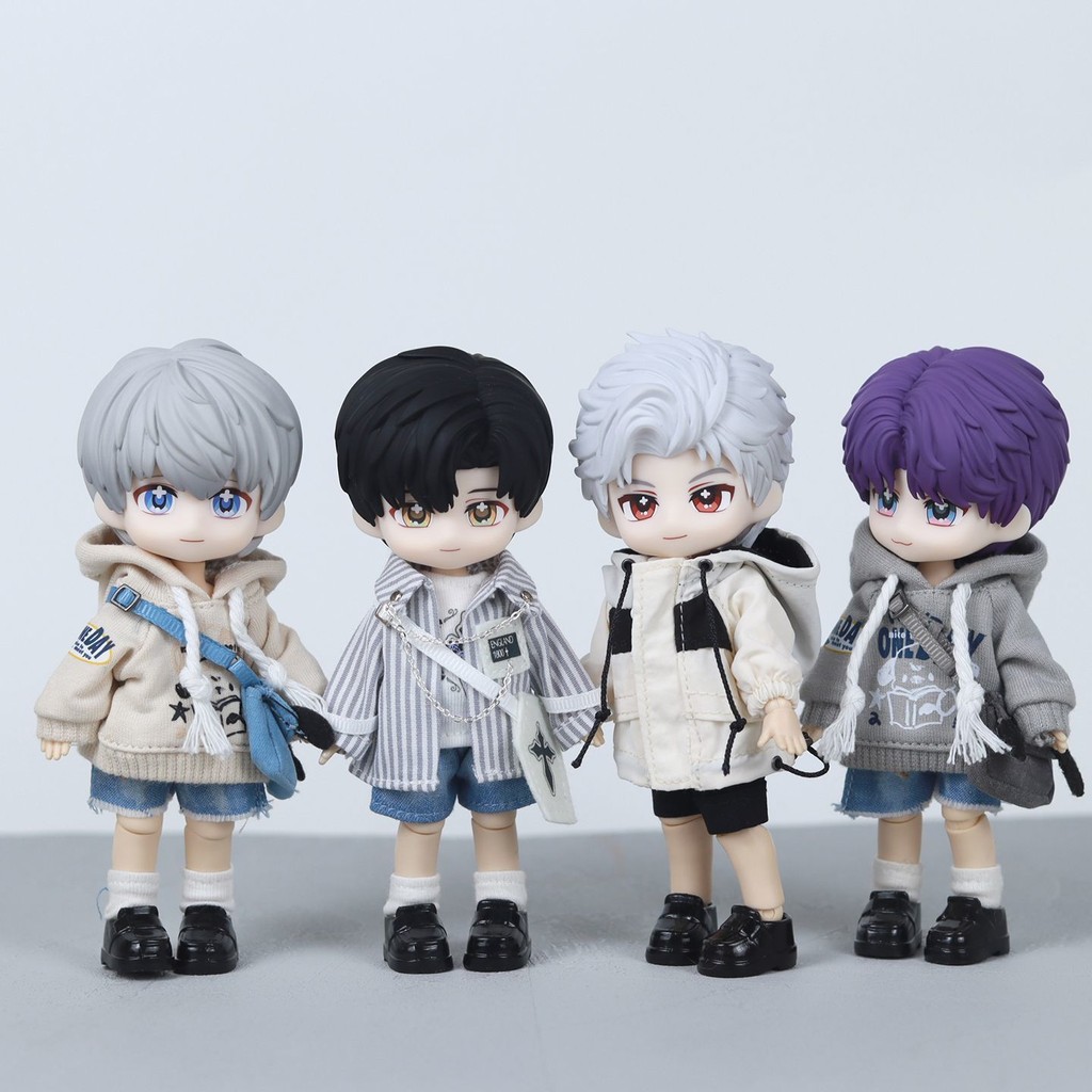 Love and Deepspace Xavier ob11 Doll & ชุดBJDแบบประกบอย่างเต็มที่ของ Sylus Rafayel Zayne EH1P