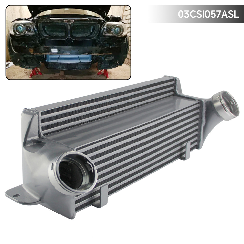 การแข่งขันการปรับแต่ง Intercooler สําหรับ BMW 320d E90/E91/E92/E93 2008-2012 สีเงิน
