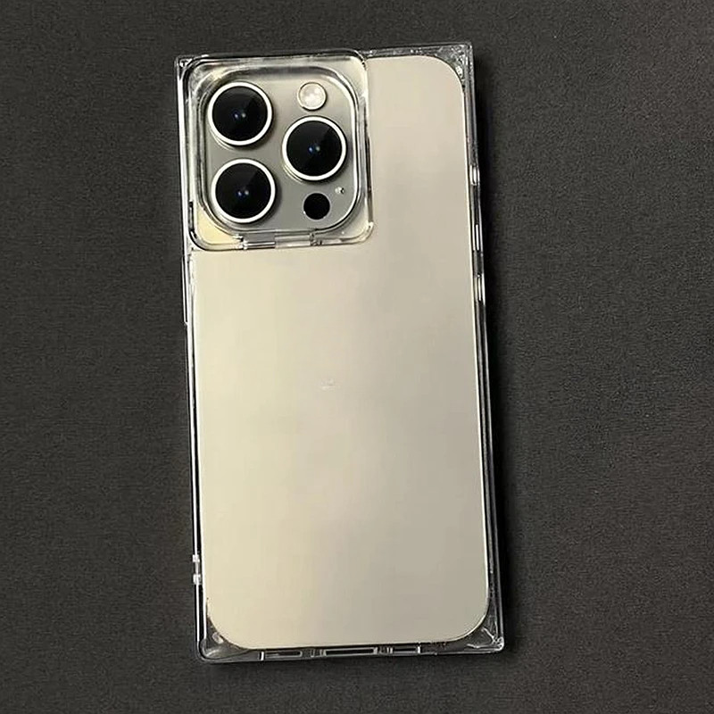 หรูหราใสเคสโทรศัพท์สําหรับiPhone 11 12 13 14 15 16 Pro Max Plusซิลิโคนนุ่มกันชนกลับกรณีฝาครอบ