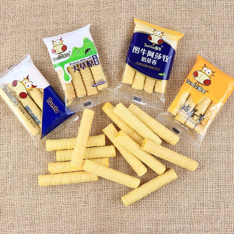 สินค้าใหม่พร้อมสต็อก แซนวิชไข่ม้วนนมถั่วเหลือง รสไข่แดงเค็มชีส กรอบ หอม อร่อย สน20250612