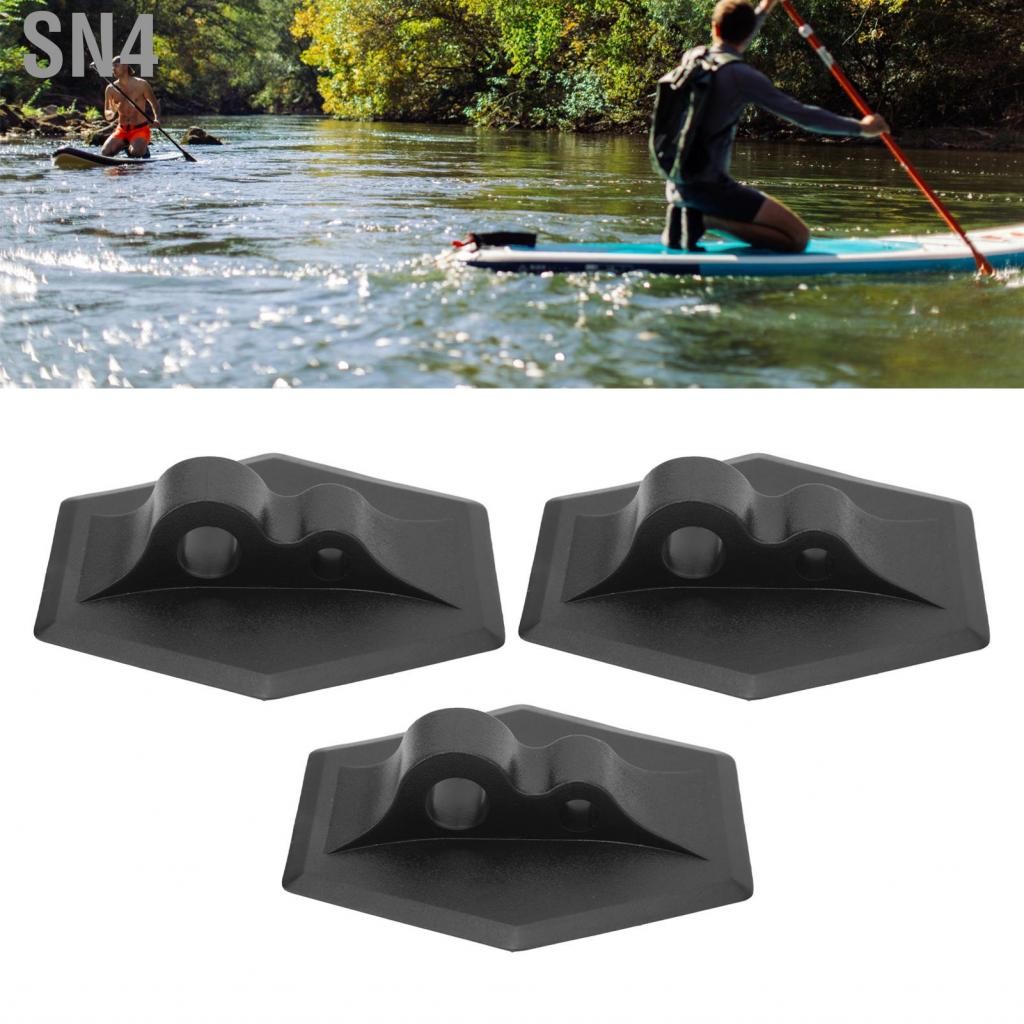 SN4 ตัวยึดหัวเข็มขัดเรือติดตั้ง PVC ง่ายต่อการติดตั้ง 2 หลุมทน UV ทนต่อการพองได้