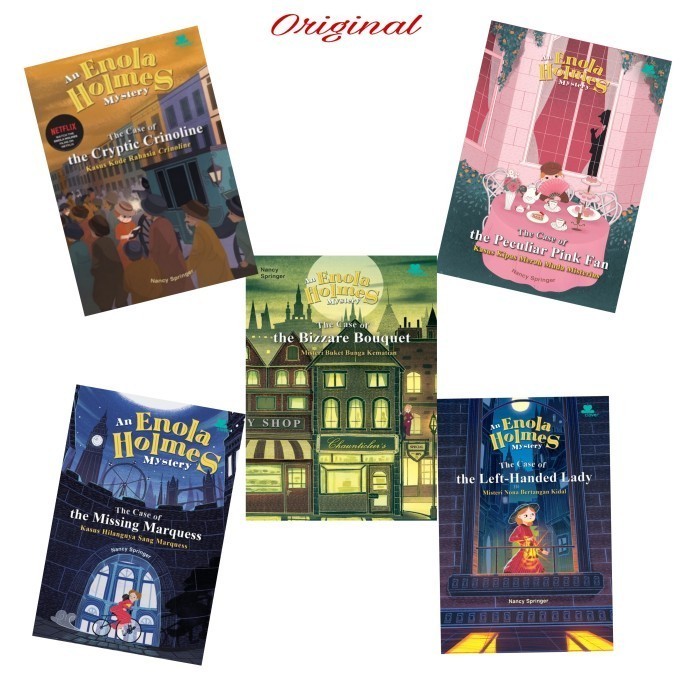 ** เรื่องราวลึกลับของ Enola Holmes NANCY SPRINGER