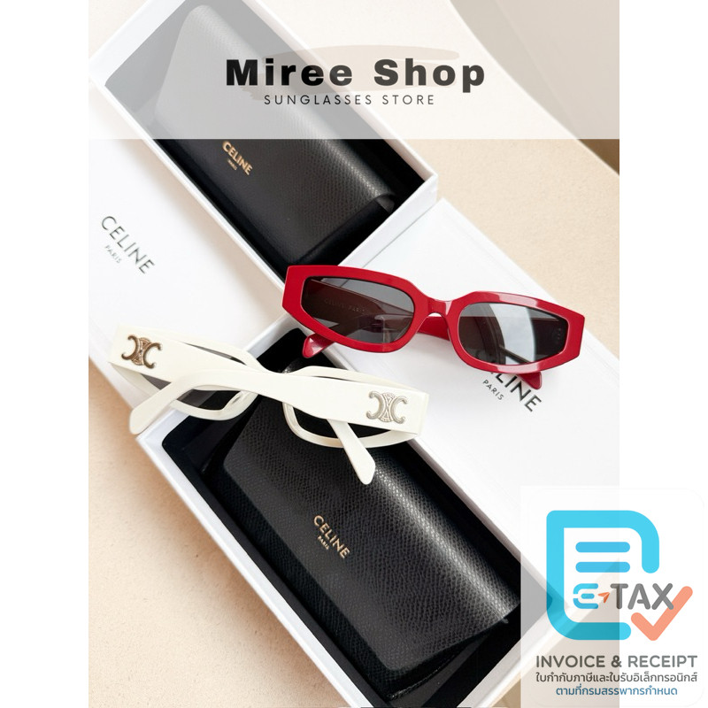 Celine Triomphe 12 Sunglasses ทรงชิคมากค่ะ ร้านแอมของแท้เท่านั้นนะค้า CL40269U