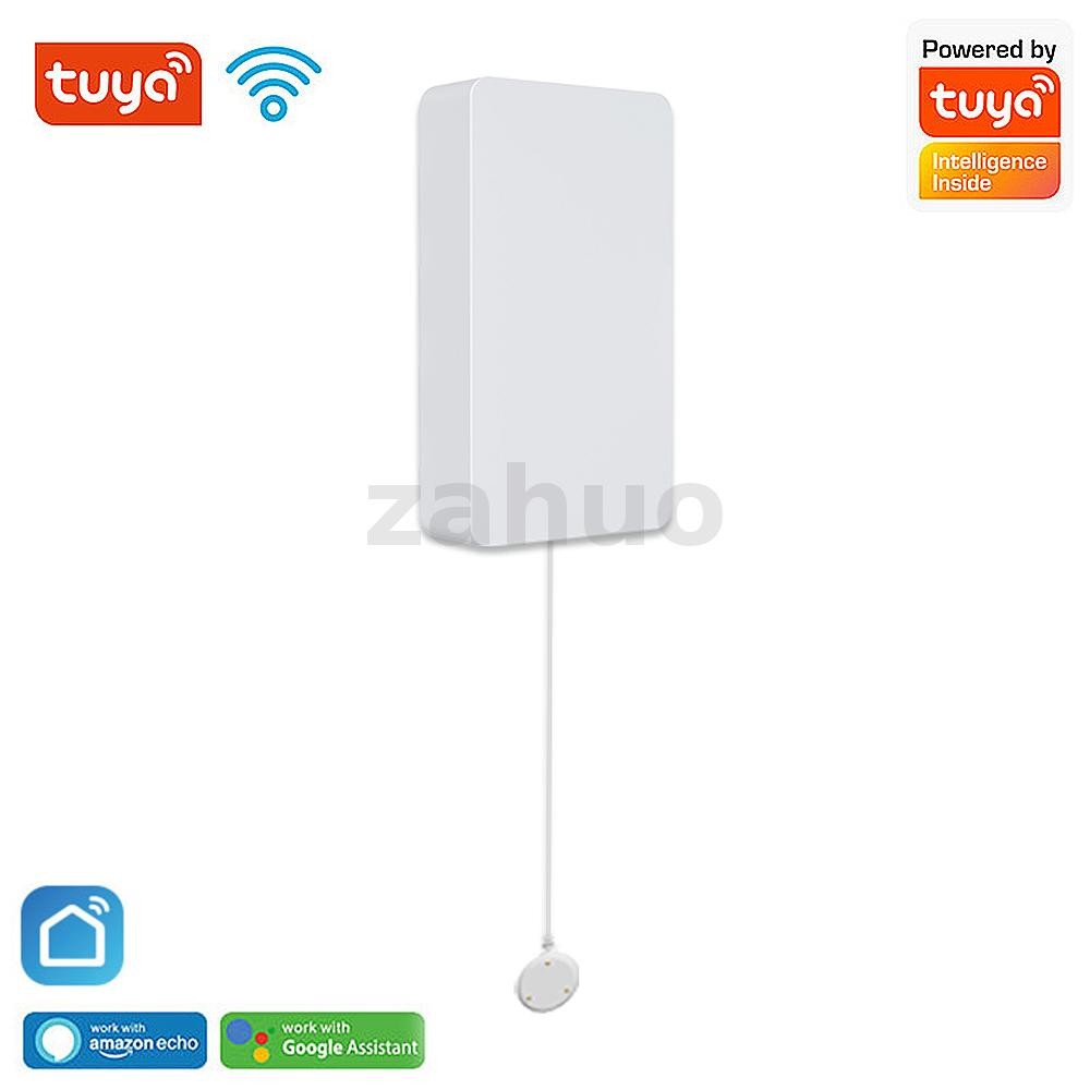 Tuya สมาร์ท WiFi Water Flood Sensor 2.4GHz สมาร์ทไร้สาย APP รีโมทคอนโทรลนาฬิกาปลุก Push การแจ้งเตือนน้ํารั่ว Overflow เครื่องตรวจจับใช้งานร่วมกับ Alexa Google Home