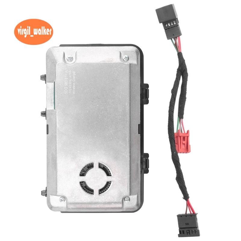 5ซีจี980611A Golf Mk7 B8 Mk2 การชาร์จไร้สายในรถยนต์ 5CG 980 611 A