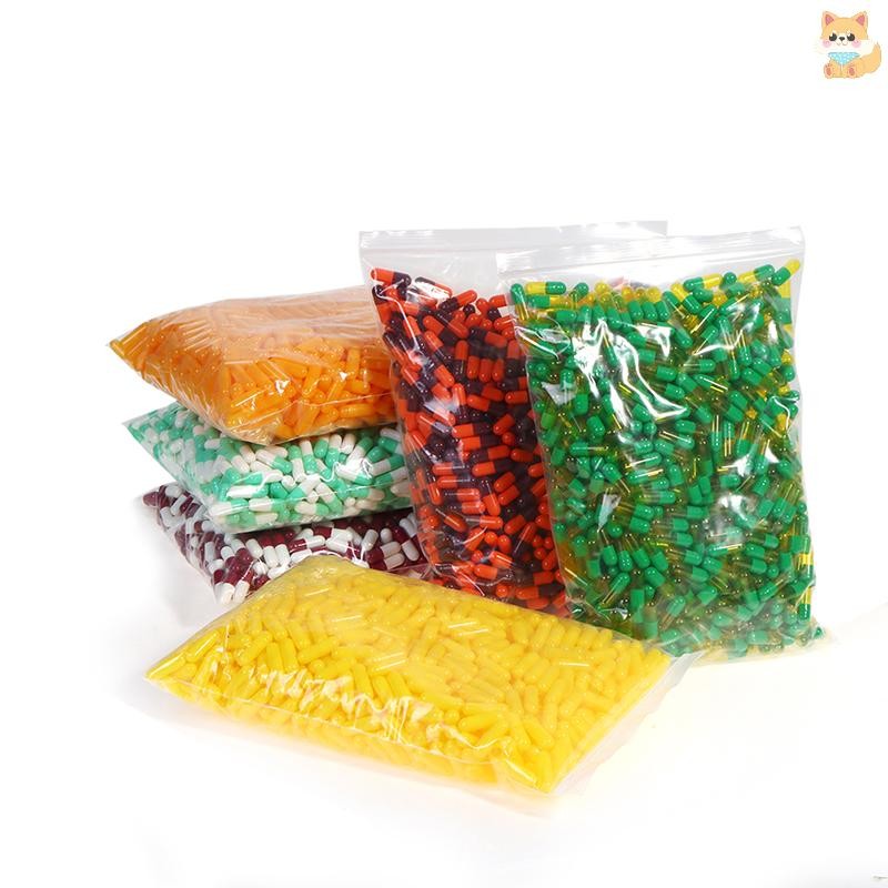 [VI] 1000 ชิ้น 0 # ที่ว่างเปล่าวัคซีนเจลาตินแคปซูลขนาดเจลยาเม็ดวิตามินแคปซูล TH