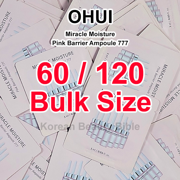 OHUI Miracle Moisture Pink Barrier Ampoule 777 1ml