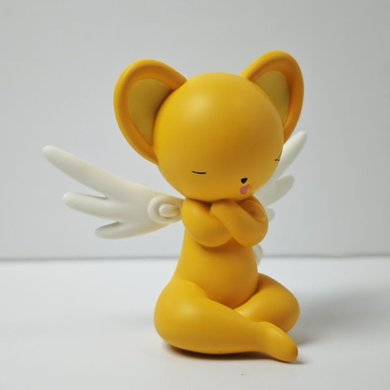 Cardcaptor Sakura Ker-chan นั่ง Pose น่ารักอะนิเมะรูปรถเดสก์ท็อปตกแต่งสะสม