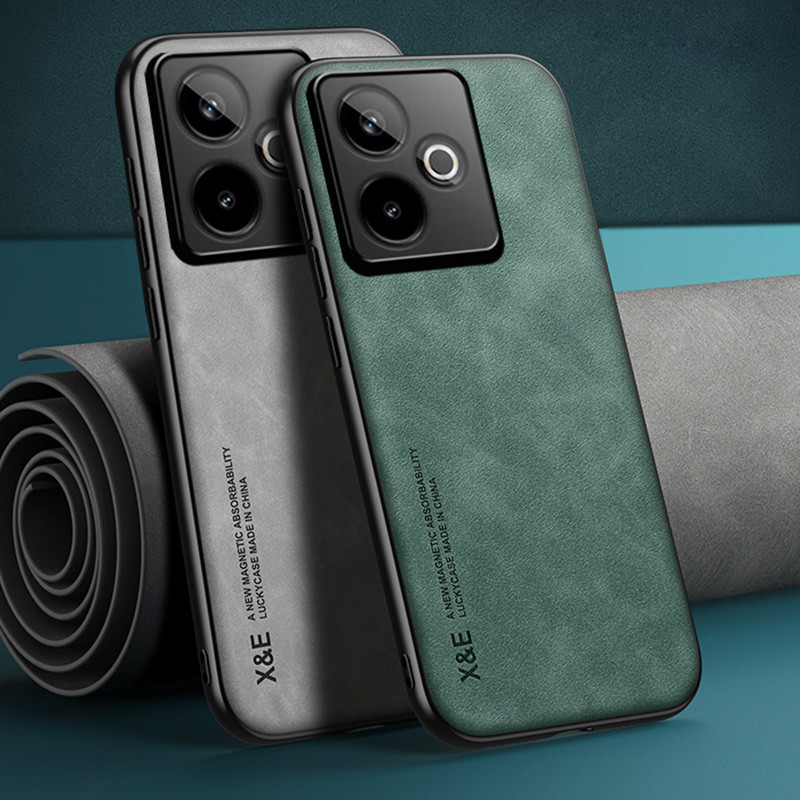 สําหรับRealme GT 7 7TหรูหรากันกระแทกธุรกิจRetro Soft Case Cover