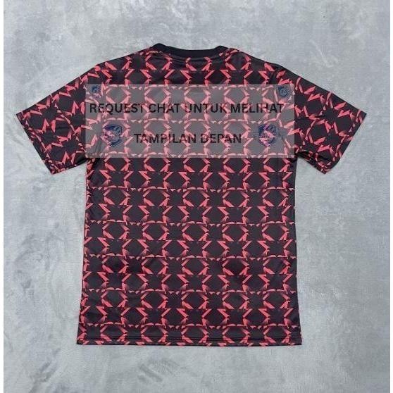 MERAH MEN.U TRAINING FOOTBALL JERSEY RED TEZOS 2024/2025 FANS VERSION ใหม่