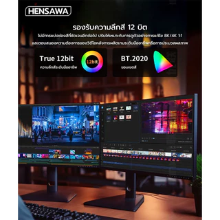 HENSAWA DP TO DP DisplayPort to DisplayPort 1.4 Cable 8K 60Hz HDR 32.4Gbps สายไฟถัก 1-3 เมตร