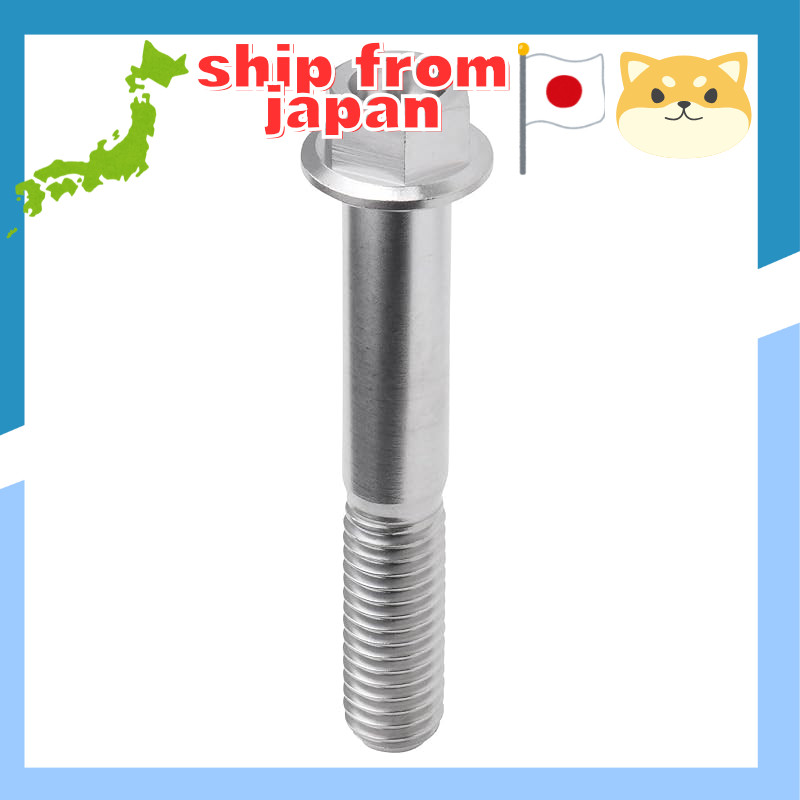 ZETA RACING Titanium Flange Bolt M8×50mm P=1.25 Dirt Freak DIRTFREAK D6653 (Former Part Number: ZT03