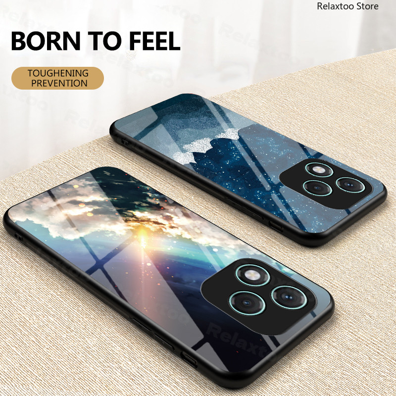 ปลอกสําหรับ Honor400 Honor 400 Pro Lite 400Pro 400Lite Honor400Pro Honor400Lite 5G Starry Sky Gradient กระจกนิรภัยนุ่มเคสโทรศัพท์กันกระแทกป้องกันกลับปลอก ราคา ถูกที่สุด ดีลบีเคเค แกลเลอรีภาพที่ 6