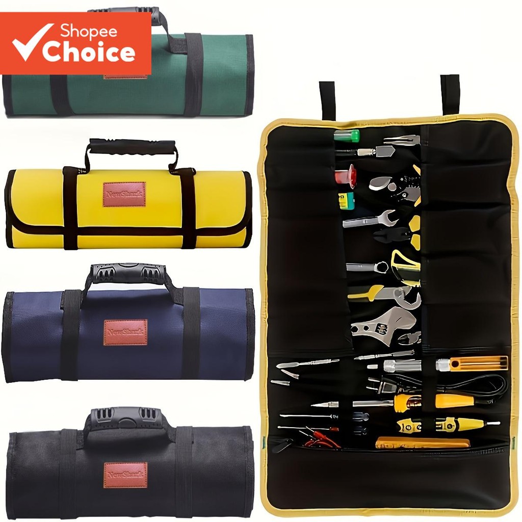 กระเป๋าเครื่องมือช่างไฟฟ้า ผ้าแคนวาส ผ้าออกซ์ฟอร์ด ไนล่อน
