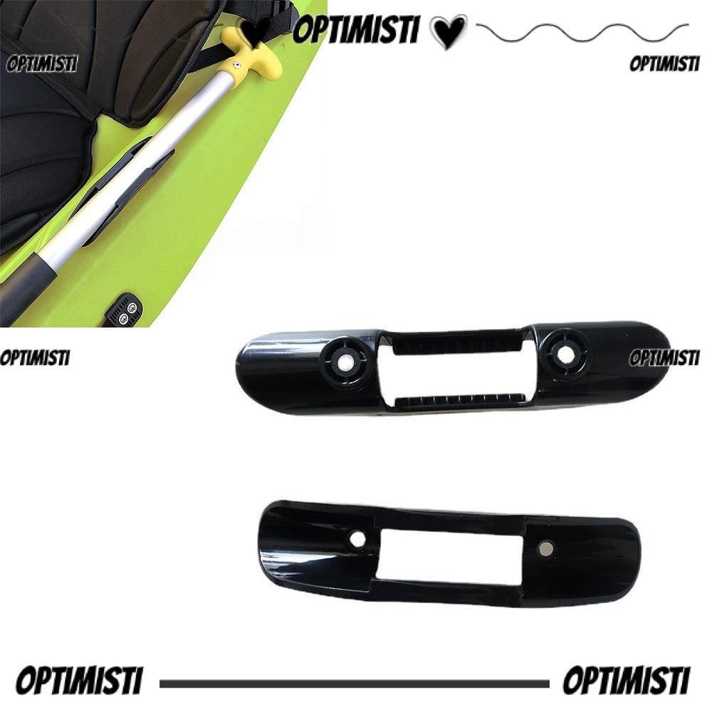 OPTIMISTI 2 ชิ้น Kayak Paddle Keeper, Kayak Canoe พลาสติก Paddle Holder, Kayak Paddle Keeper Yacht C