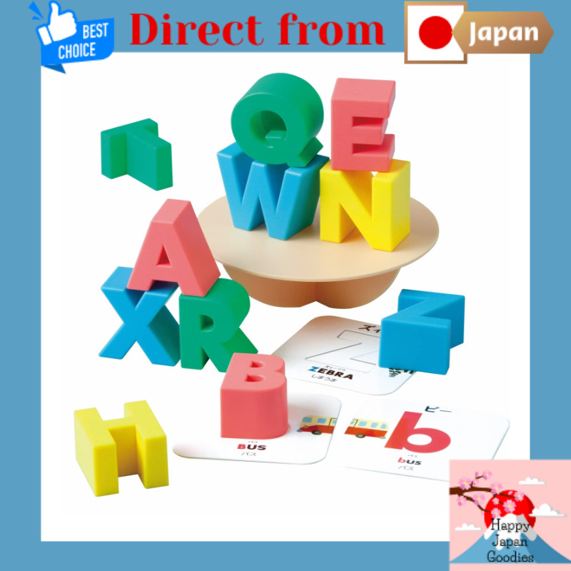 KUMON PUBLISHING Plenty of 7 Games! ABC Blocks Educational Toy English Learning Material For Ages 3 