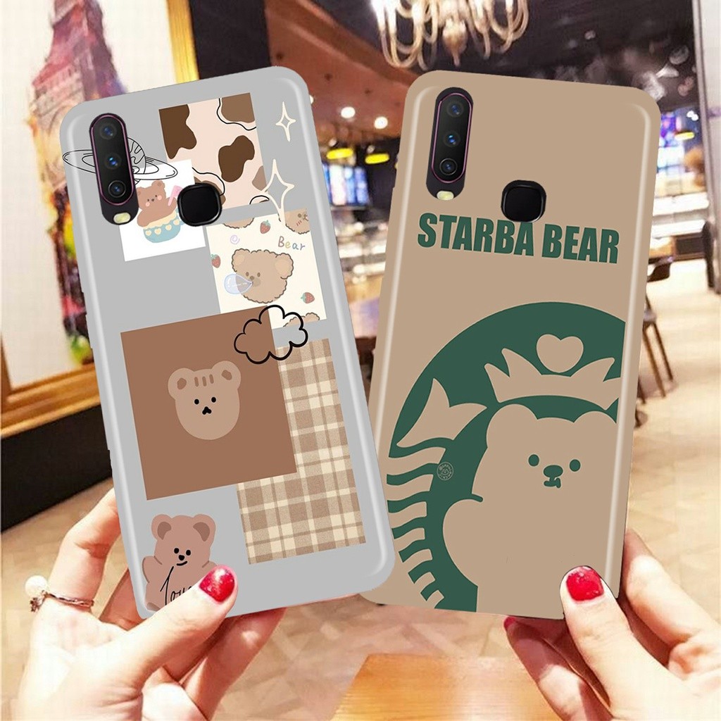 HP [H97] เคส Vivo Y12 Y15 Y17 เคสโทรศัพท์แบบด้านและฝาครอบป้องกันสําหรับโทรศัพท์ทุกประเภท | เคส VIVO 