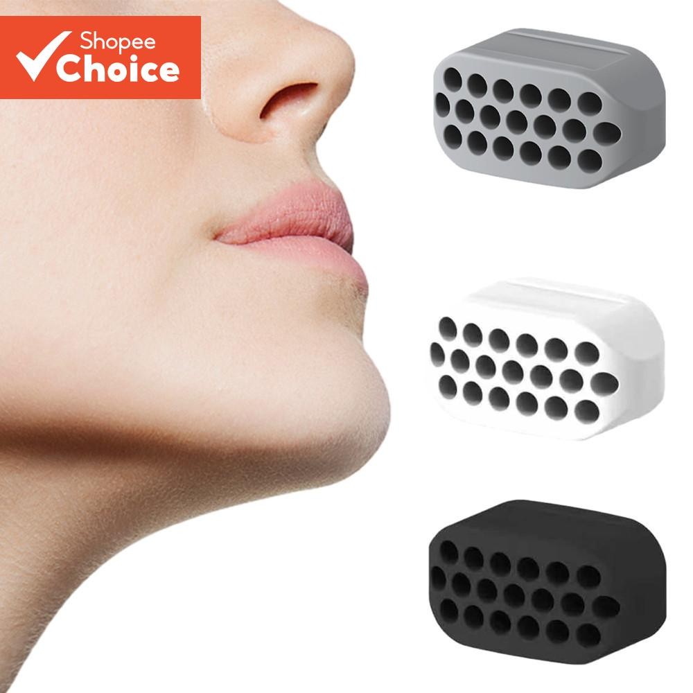 ซิลิโคน Jaw Exerciser - Masseter Muscle Trainer & Face Lift Ball สําหรับ Double Chin Removal