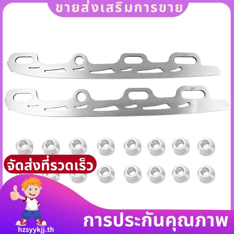 Blade Inline Ice Hockey Ski Blade สแตนเลสอินไลน์สเก็ตสำหรับผู้ใหญ่และเด็ก Roller Skates ขนาด 326 มม.