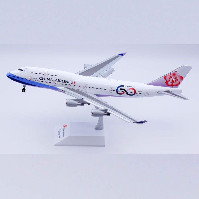 JC Wing1: 200 โมเดลเครื่องบินโลหะผสม China Airlines ครบรอบ 60 ปี B747-400 B-18210 Wing