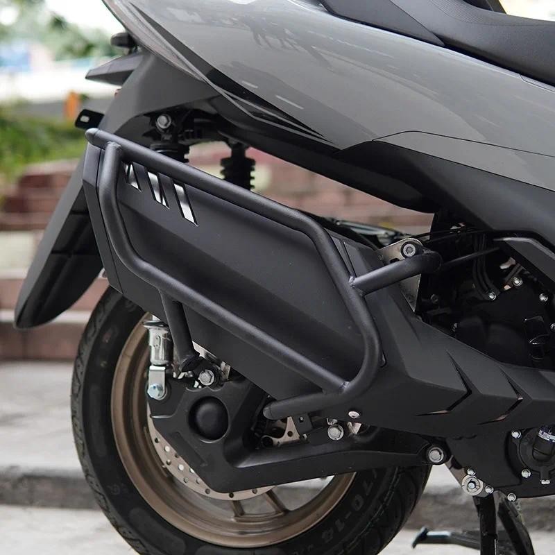 สําหรับ ZONTES 368G 368 K 368M 368-G รถจักรยานยนต์ท่อไอเสียท่อ Guard กันชน Anti Drop Bar - รูปที่ 5