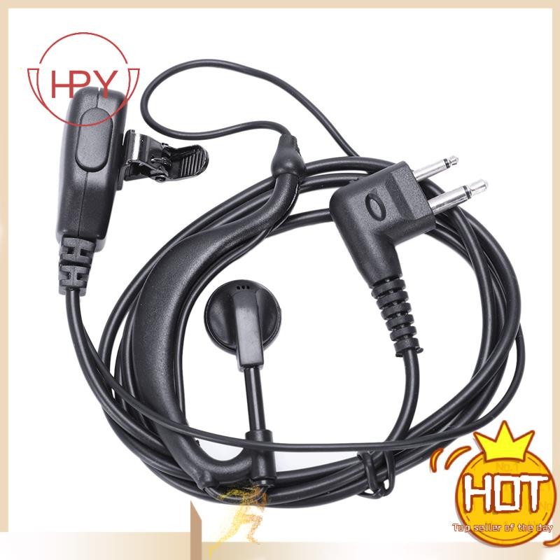 hzhaiyaa1.th2Pin Ptt หูฟัง หูฟัง Gp88 Gp68 Gp300 Gp88S Gp3688 Gp450 Ep450 Walkie Talkie