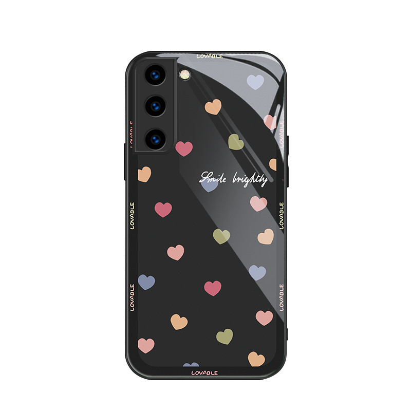 สําหรับ Samsung Galaxy S21& Samsung S21 5G , หัวใจเล็กๆมากมาย, บุคลิกภาพอินเทรนด์, เคสป้องกันโทรศัพท์ป้องกันการตก