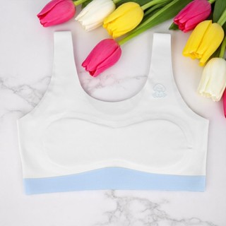 เสื้อซับในสำหรับเด็กนักเรียน  เสื้อชั้นในเด็กผู้หญิง ฟองน้ำบ…