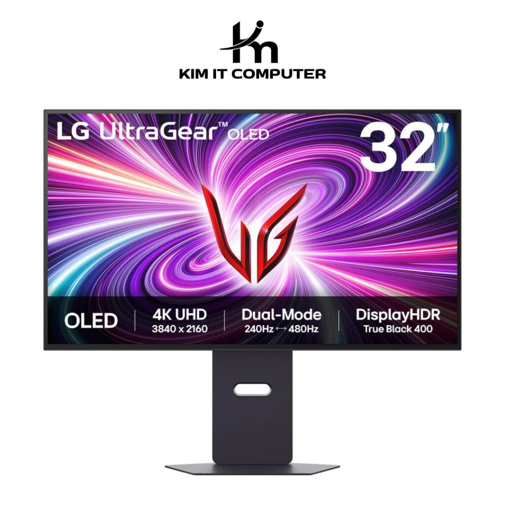 LG Ultragear OLED 32GS95UV 32" 4K UHD Dual-Mode (4K 240Hz ↔ FHD 480Hz) OLED Gaming Monitor