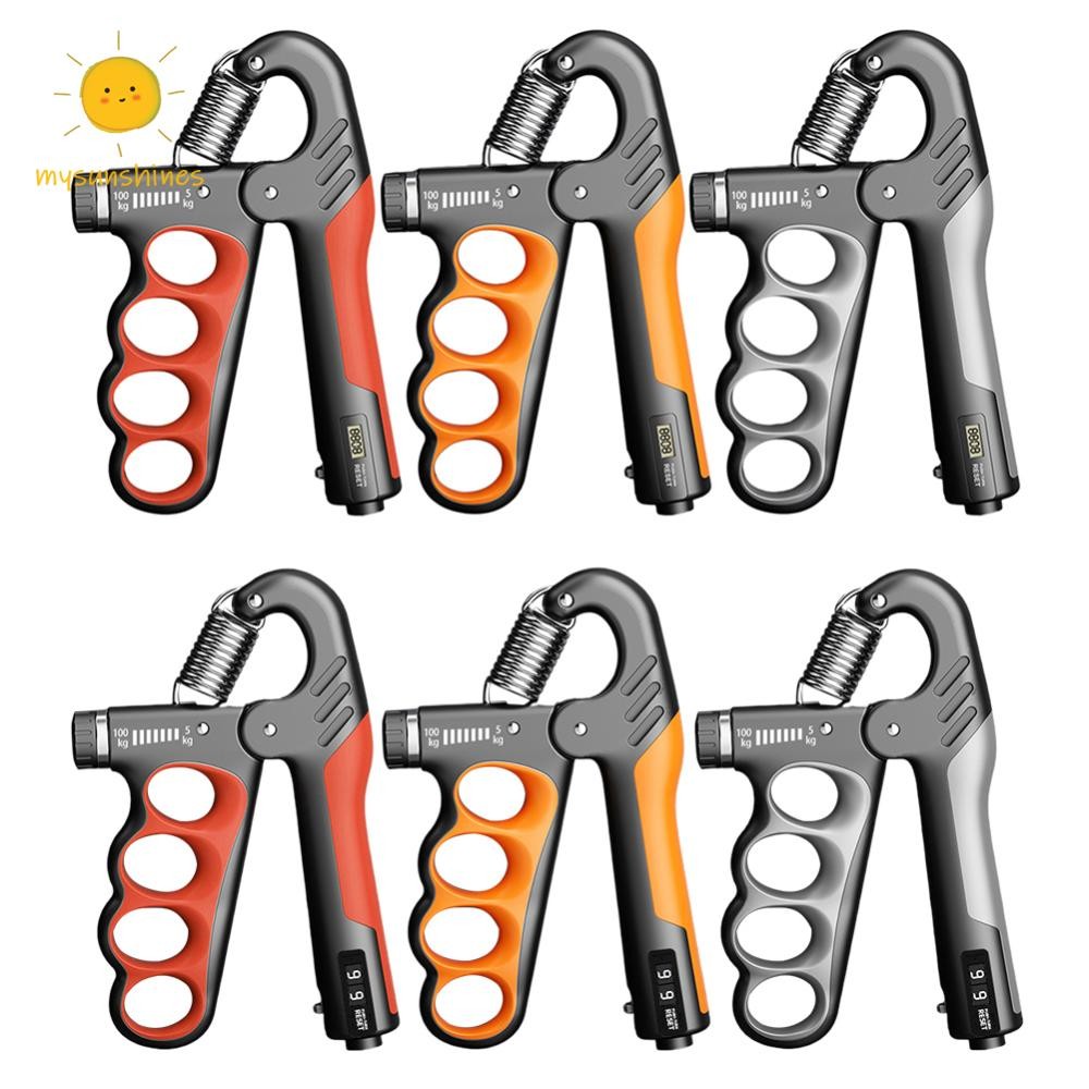 ☀MS 5-100 KG Grip Strength Trainer ฟิตเนส Gym การฝึกอบรม Hand Gripper Hand Gripper ลื่น Gripper สําห