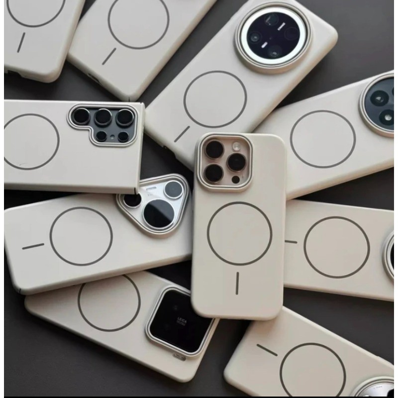 Luxury Slim Matte Magnetic Wireless Charging สําหรับ Huawei Mate 70 Pro Mate 60 50 40 30 Pro P70 Ult