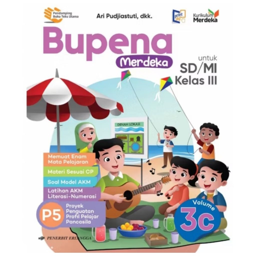 INDEPENDENT BUPENA สําหรับส่วนประกอบ SCHOOL/MI เกรด 3c PUBLISHER RALANGGA