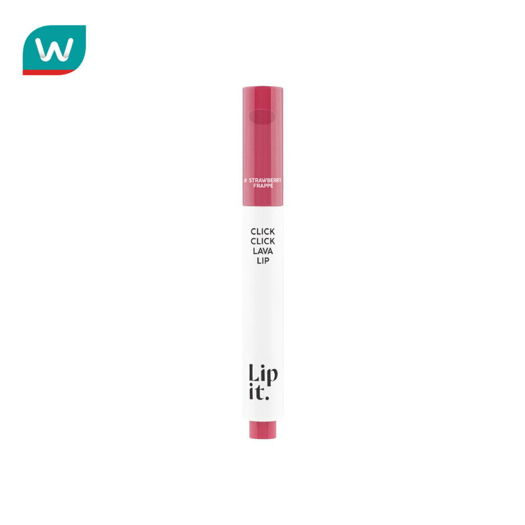 Lip It ลิปอิท คลิก คลิก ลาวา ลิป 1.9ก. 05 สตรอว์เบอร์รี่ เฟรปเป้
