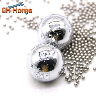 CH ลูก8มิล ลูกเหล็กร่อนเงา ขนาด 8mm 7mm ถุง 1 กิโลกรัม ( ประมาณ 470-490 เม็ดบวกลบ )