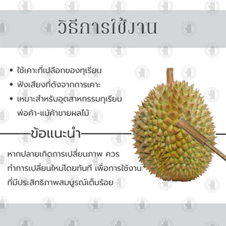 รวมรุ่นไม้เคาะทุเรียน รุ่น All_Knocker (บรรจุ 1ชิ้น) ไม้หวายเคาะทุเรียน ที่เคาะเปลือกทุเรียน สินค้าพร้อมจัดส่ง