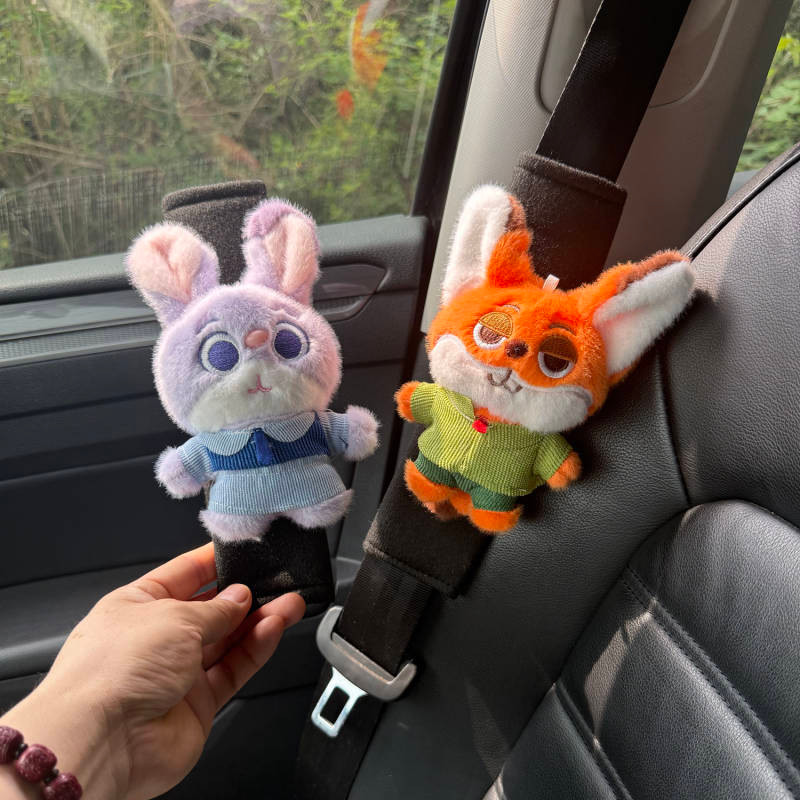Safety Belt Shoulder Pad Car Safety Belt Zootopia Advanced Anti-Wear Clothing Protector Mr9c