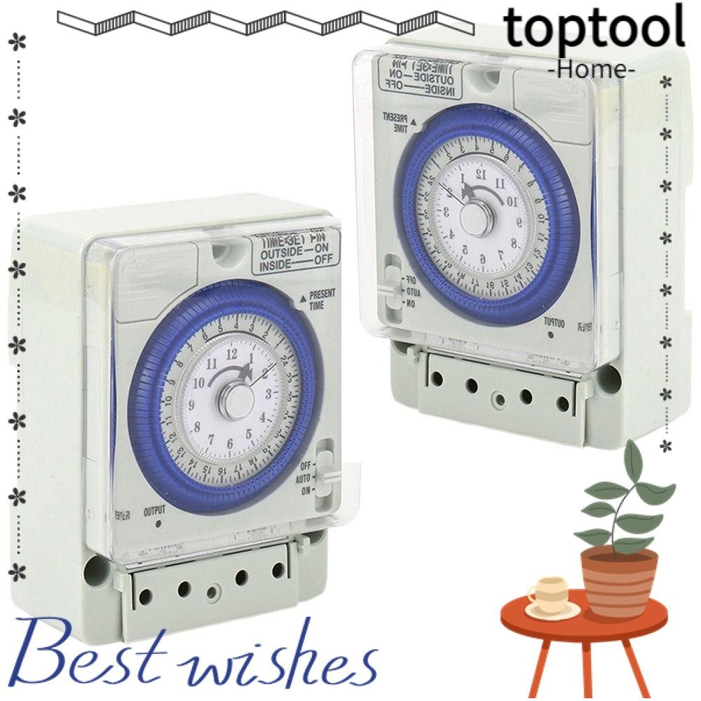 TOPTOOL Interval Controller, ที่แม่นยําง่ายและ Operate โปรแกรม Controller, ประหยัดไฟฟ้า Analog Time 