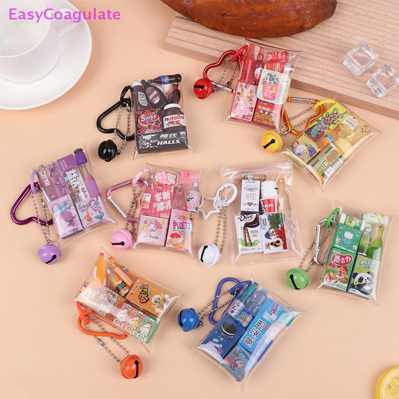 เช่น สร้างสรรค์ถุงขนมจําลองอาหารของเล่นพวงกุญแจน่ารักโทรศัพท์มือถือจี้กระเป๋าเครื่องประดับอุปกรณ์เสริมของขวัญ เอ้