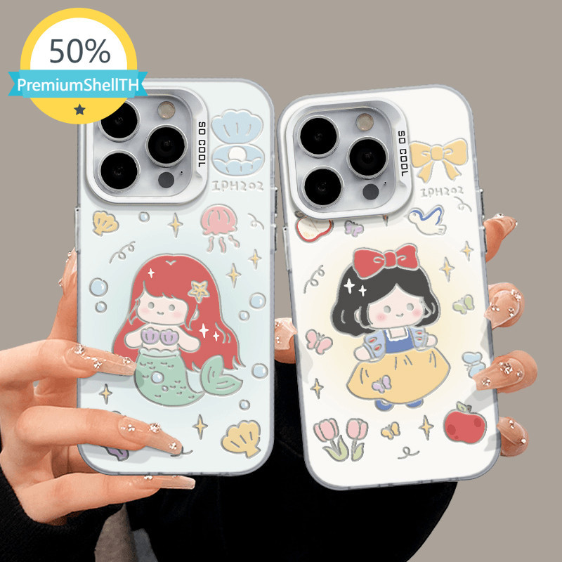 เข้ากันได้สำหรับ เคสไอโฟน เคสไอโฟน iPhone15 14 13 12 11promax xsmax xs xr x 7p 8plus เคส สไตล์น่ารัก100%ของแท้ hxmscy396