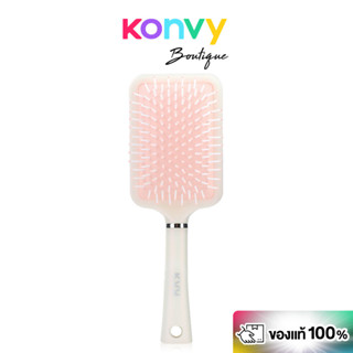 KVY Square Air Cushion Massage Hair Comb #Pink เควีวาย แปรงห…