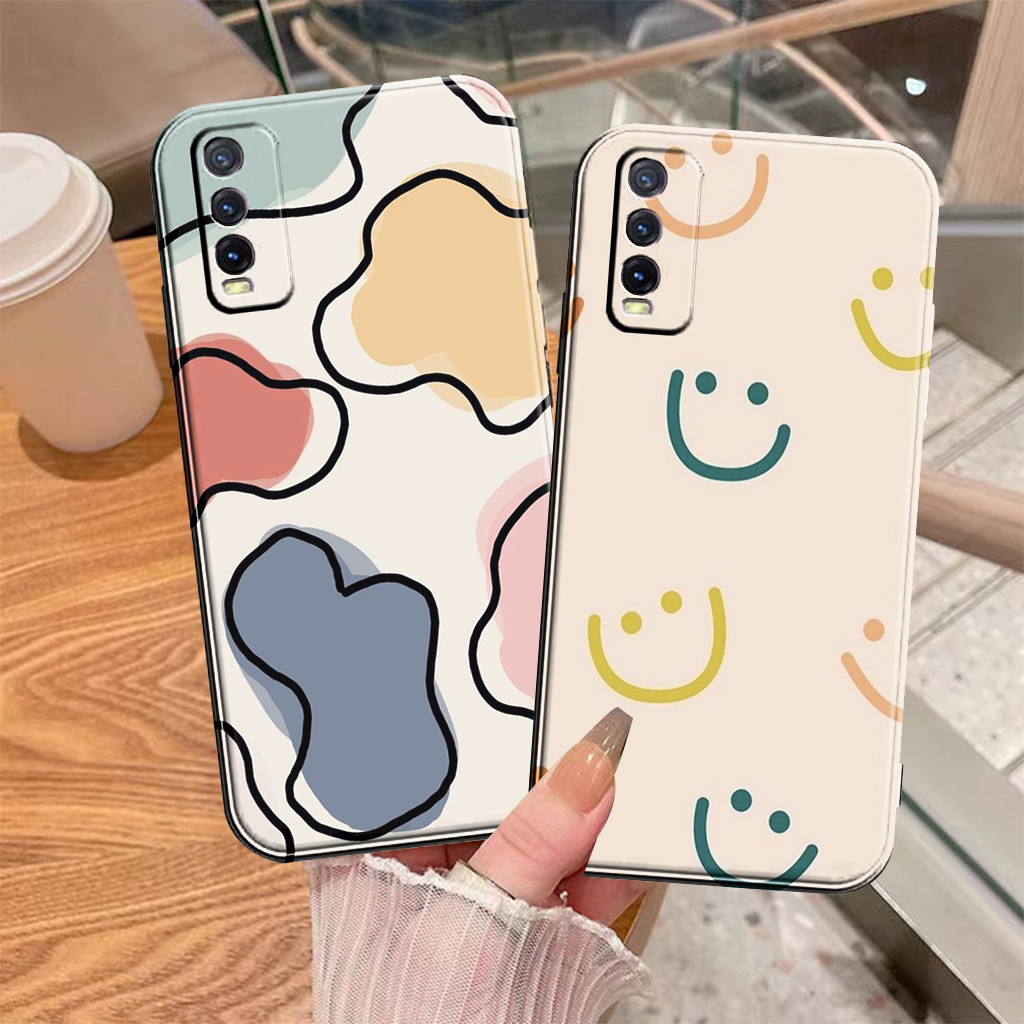 [Cm-003]ปลอกอ่อนสําหรับ Vivo Y15s Y02 Y16 Y35 Y22 Y91 Y93 Y95 Y1s Y91c Y15s Y01 Y21 Y21s ซิลิโคนน่าร